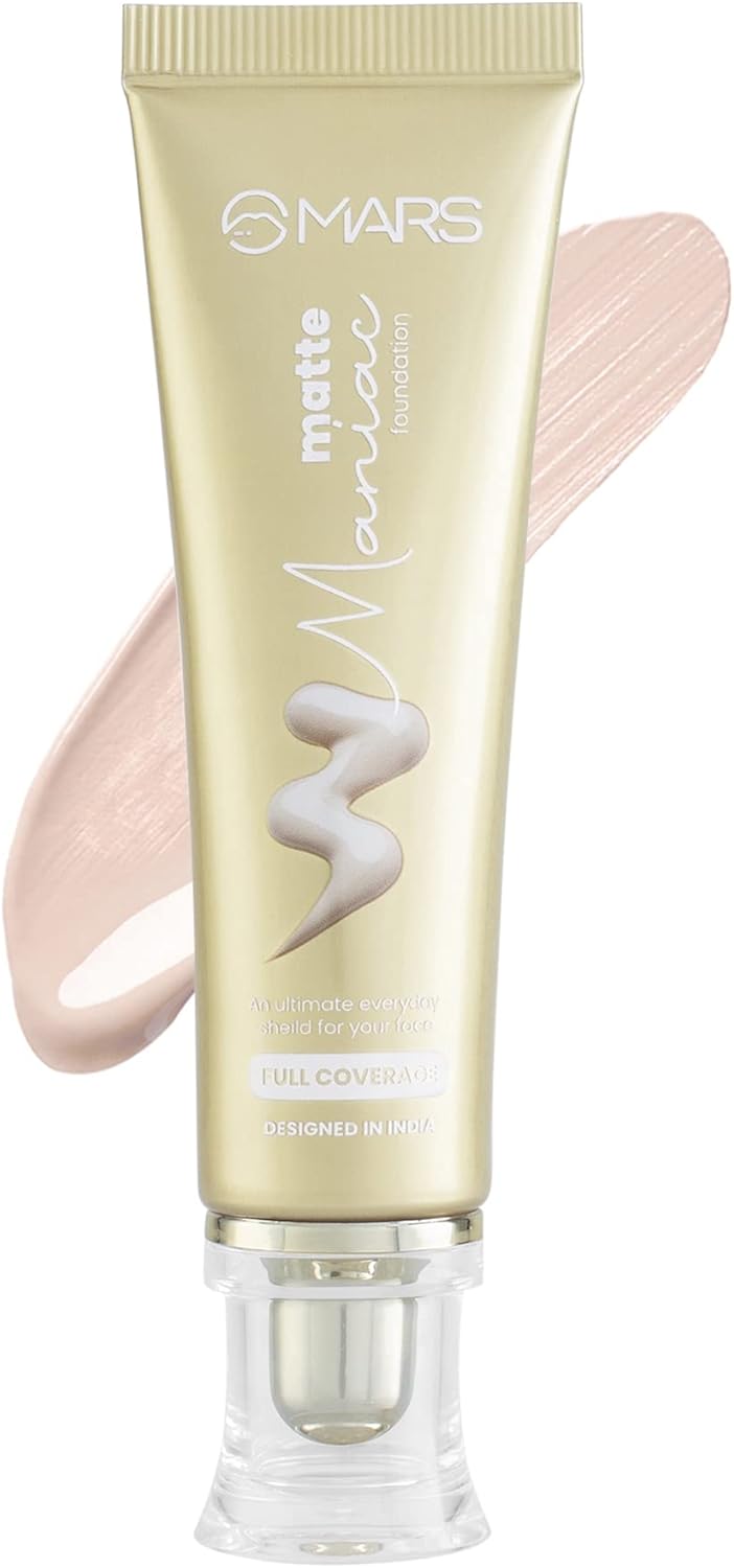 Mars Soft Matte Ultimate Lifting Shield Make up Foundation Ivory, 45ml (F11-101)