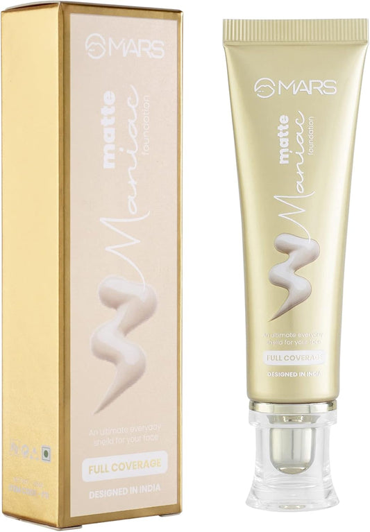 Mars Soft Matte Ultimate Lifting Shield Make up Foundation Ivory, 45ml (F11-101)